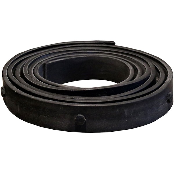 Ekena Millwork 1 1/2"W x 96"L Flexible Black Beam Strap w/ Bolts for Ekena Faux Wood Beams BMSTRF02X96TRBL - main